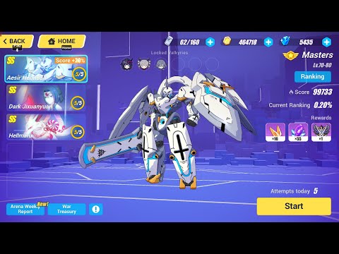 Honkai Impact - Budget Memorial Arena (Master) W11 - Heimdall [37440]* DXY [31098]* Hellmaru [31200]