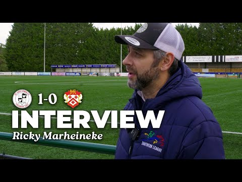 "It was a COMFORTABLE win." | Ricky Marheineke Post Match | St Ives Town 1-0 Kettering Town