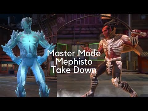 Master Mode Mephisto Take Down - Iceman is King - Marvel Contest of Champions