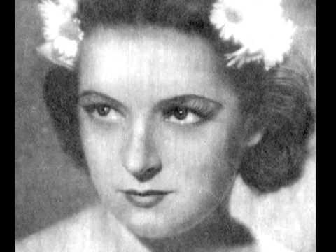 Halina Mickiewiczówna - C'est l'histoire amoureuse (Auber) in Polish