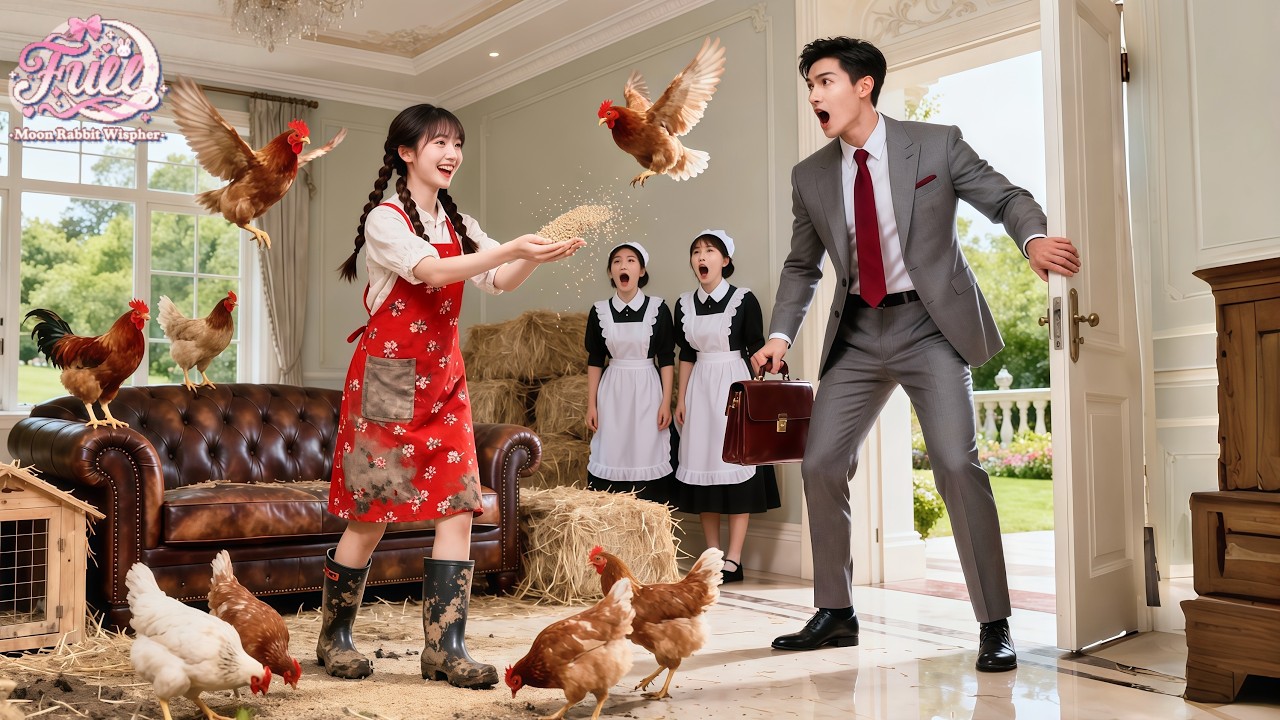 To Ruin Date, Poor Girl Turns CEO's Mansion to Chicken Coop! But He Falls For Her Mischief!
