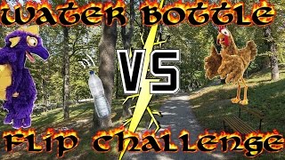 Water Bottle Flip Challenge! (Awesome!) || Puppetaria Sports