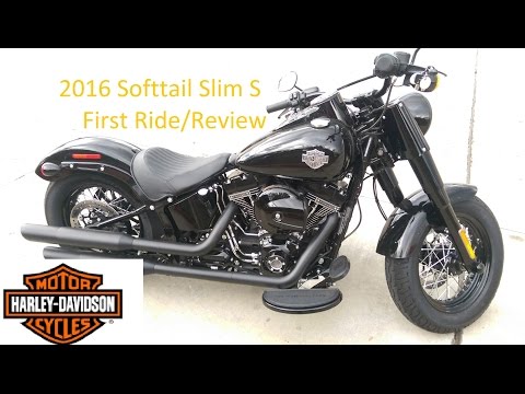 2016 Harley Davidson Softtail Slim S First Ride & Review