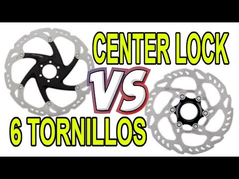 CenterLock o 6 tornillos, discos de freno en Globeros BTT