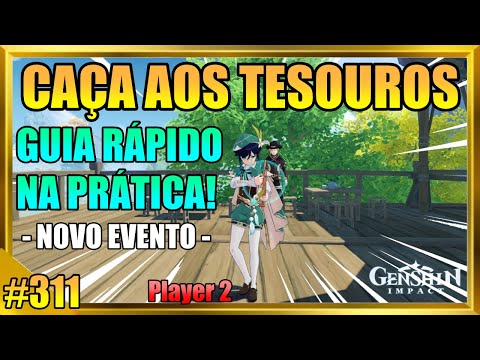 Genshin Impact - Caça aos Tesouros [Novo Evento - GUIA]
