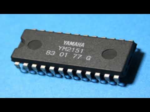 YM2151 - Bass & FM Drum test