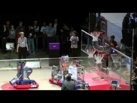 Team 971, Spartan Robotics in 2012 Silicon Valley Regional finals game2