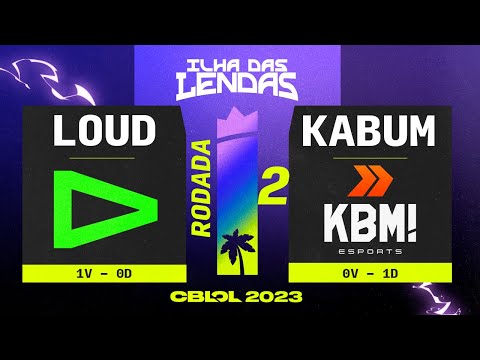 Loud vs Kabum | CBLOL 2023: 2ª Rodada - 1ª  Etapa | Ilha das Lendas