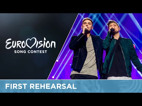 Joe and Jake - You’re Not Alone (United Kingdom) First Rehearsal