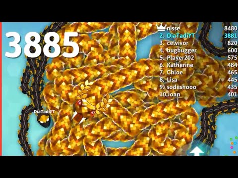 Snake.io - Scorpio! THROUGH THE HUGE KING $CORE 8000! EPIC SNAKEio GAMEPLAY