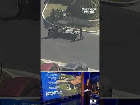 Armed man arrested at Trump National Golf Club in Los Angeles County, officials say