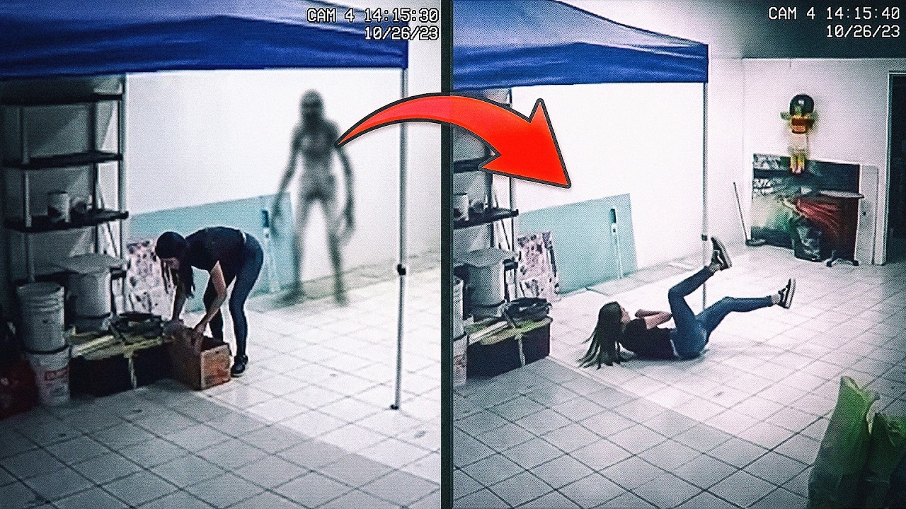Ghost Caught on Camera… She NEVER Saw It Coming!