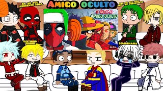 Animes react a DEADPOOL ATRAVÉS DO AMIGO OCULTOVERSO! 😂❤️ •VoiceMakers•