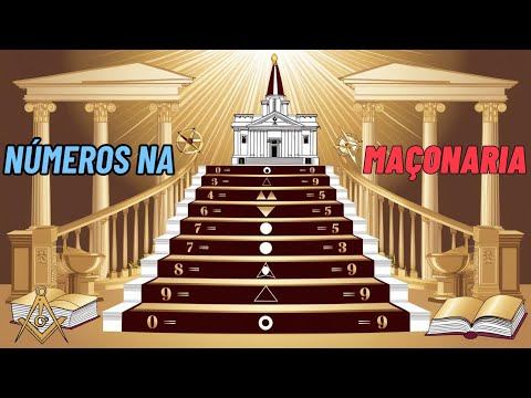 SIMBOLOGIA dos Números Sagrados: A Jornada Maçônica do Zero ao Nove