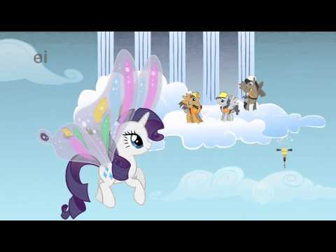 Double Rainboom construction pony derp