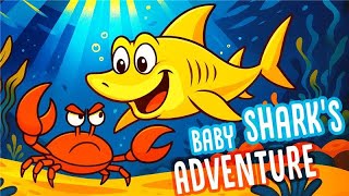 Baby Shark Adventure Song for Kids | Kids Academy | Nursery Rhymes