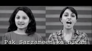 Indian sung Pakistan's national anthem