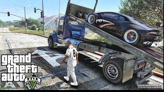 GTA 5 MOD #169 LET'S GO TO WORK (GTA 5 REAL LIFE MOD DONK) REPO JOB