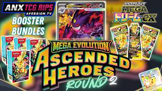 God Pack Streak?! 🔥 Ascended Heroes Round 2 + Japanese Mega Dream ex Box 👀