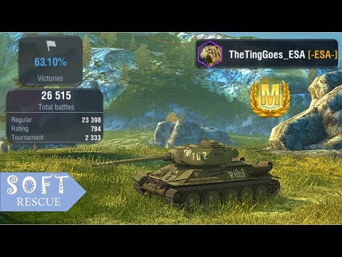 T-34-85 Rudy: 2900 Damage , 6 Frags - WOT BLITZ -