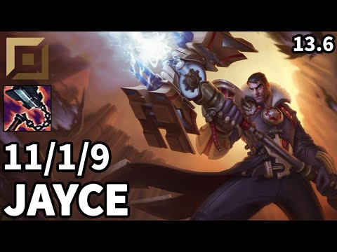 Jayce Top vs Singed - EUW Master | Patch 13.6