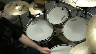 INTO ETERNITY - Steve Bolognese Drum Video (FUNERAL HYMN...)