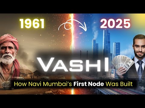Vashi 1961–2025 — How Navi Mumbai’s First Node Was Built | Vashi | Navi Mumbai |