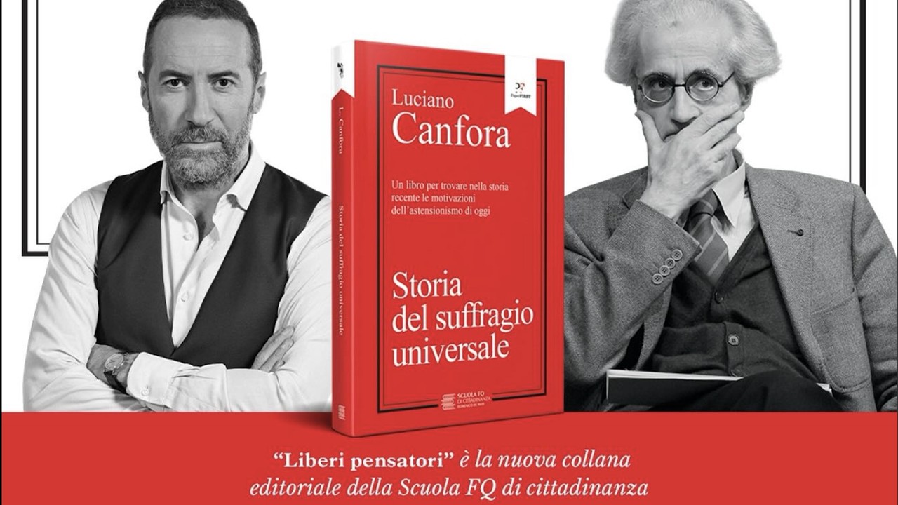Storia del suffragio universale. Il dialogo tra Luca Sommi e Luciano Canfora