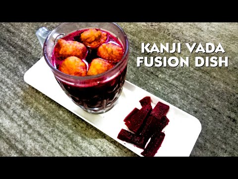 Kanji Vada Recipe | Punjabi Kanji Rajasthani Vada Fusion Dish