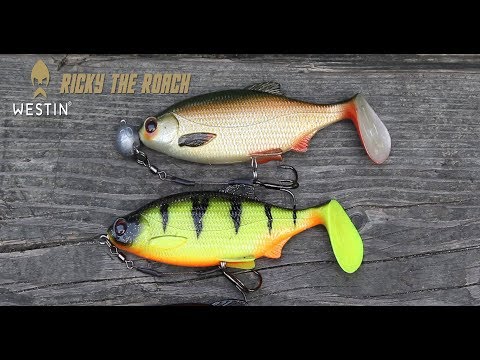 Westin Ricky the Roach Shadtail 14cm 42g Redlight