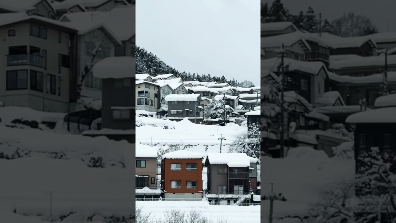 日本の冬 #冬 #日本 #雪