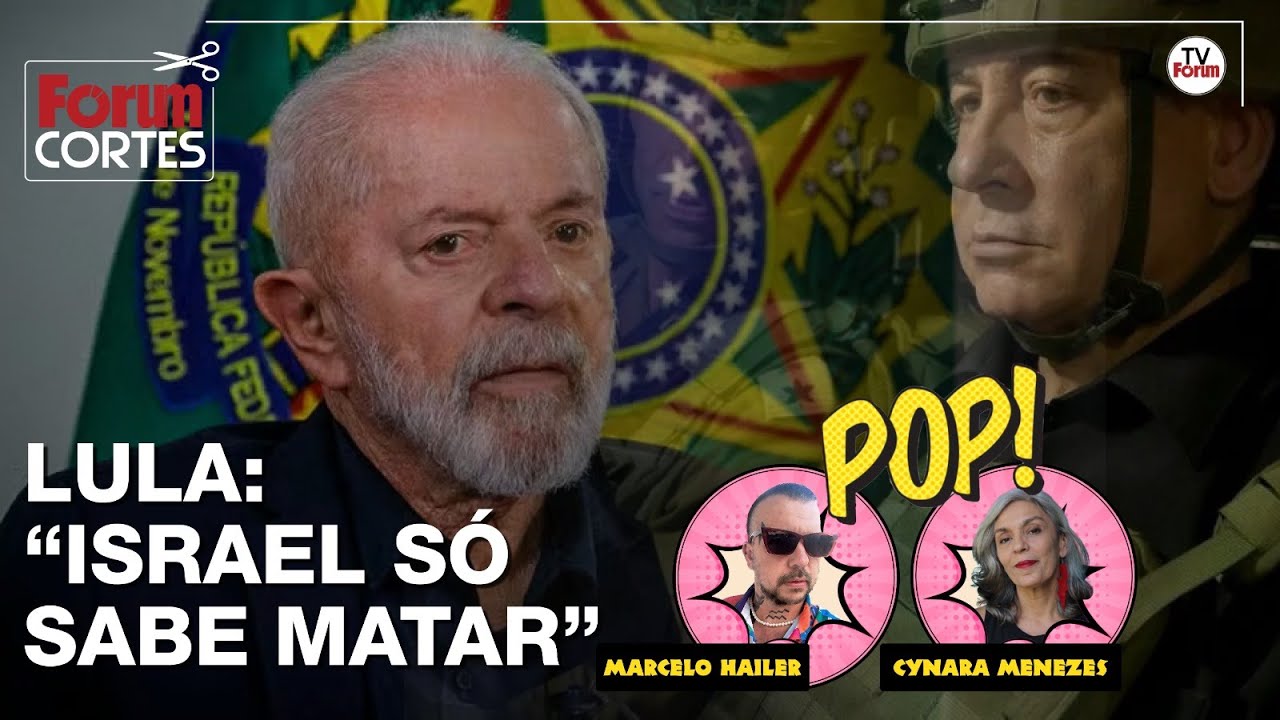 Lula   Israel só sabe matar  brocou tv forum