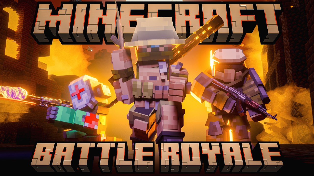 Gameplay de Cursed Walking - Supervivencia zombie apocalypse en Minecraft con armas de fuego y ciudades abandonadas