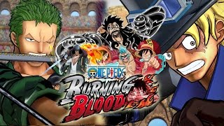 Gameplay - Luffy, Franky e Zoro vs Ace, Sabo e Kuzan