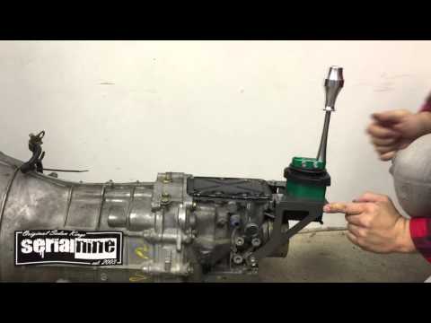 SERIALNINE 350Z transmission shifter relocation CD003 CD009