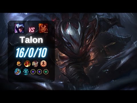 Talon Jungle vs Taliyah - EUW LoL Challenger 13.7