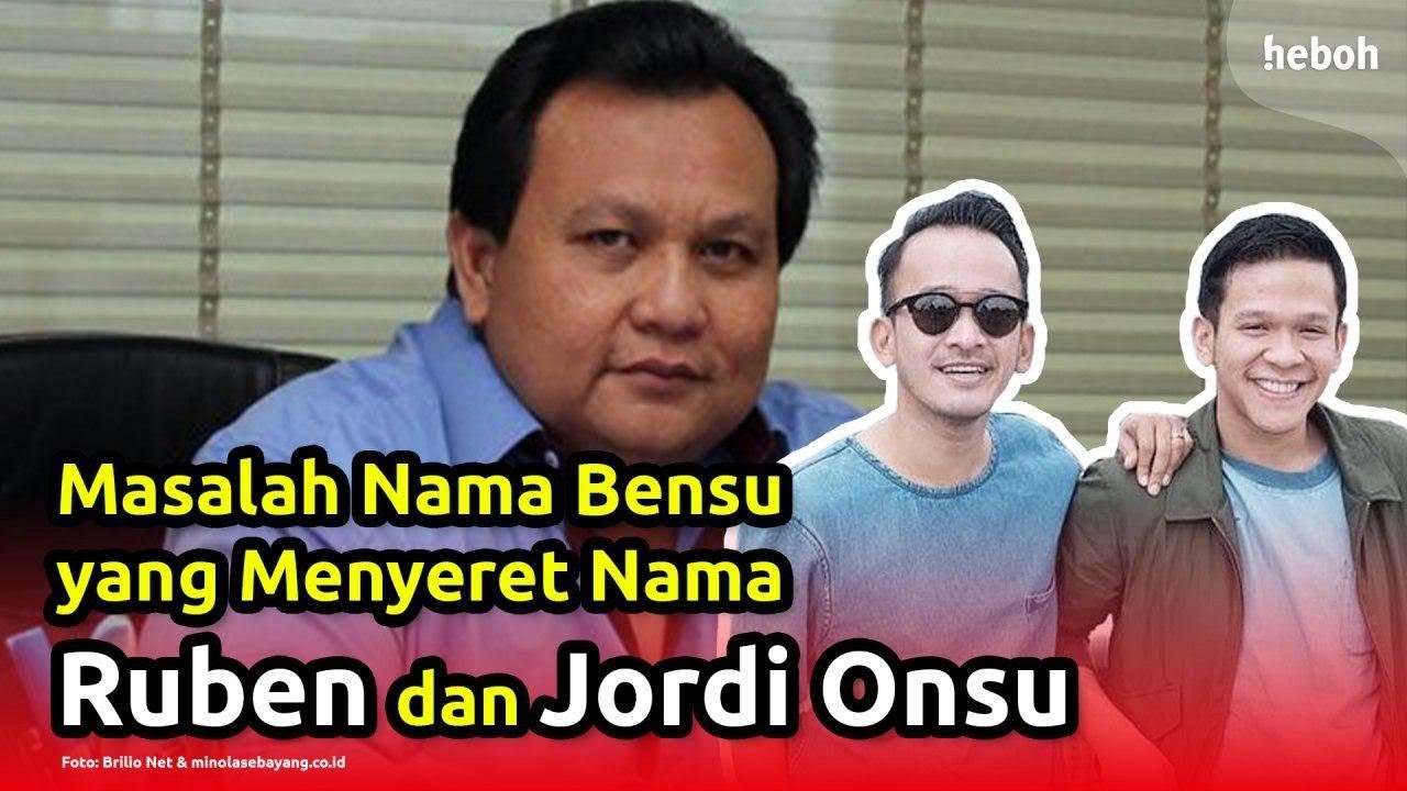 Masalah Nama Bensu yang Menyeret Ruben dan Jordi Onsu