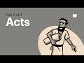 Book of Acts Summary: A Complete Animated Overview (Part 2)