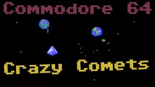 CC64 playing "Crazy Comets" (1985). Game #102.