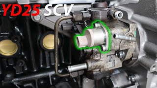 YD25 SCV Install D40,D22,R51
