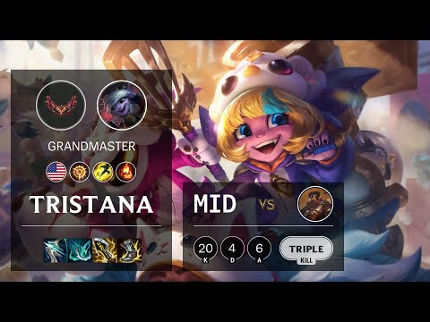 Tristana Mid vs Viktor - NA Grandmaster Patch 12.3