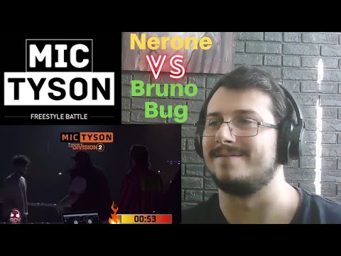 NERONE vs BRUNO BUG - Mic Tyson 2019 (Ottavi di Finale, Turno 3) | Freestyle Battle REACTION