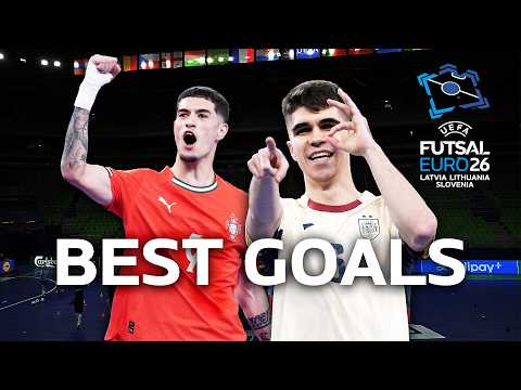 BEST Futsal EURO Goals! | PORTUGAL v SPAIN