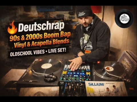 Deutschrap Classics DJ Set Part I | 90s & 2000s Boom Bap | Vinyl & Acapella Blends #deutschrap