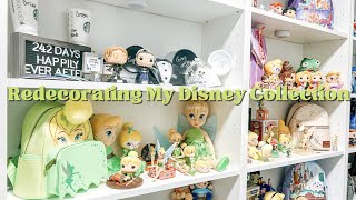 Re-decorating My Disney Bookcase Collection | Disney Collection