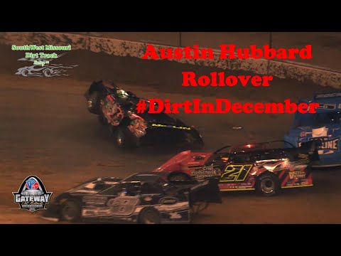 Austin Hubbard car crash Friday DirtInDecember #SHOWMEDIRT.COM