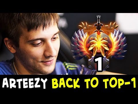 Arteezy is BACK TO TOP-1 Rank