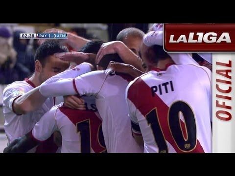 Gol de Bangoura (1-0) en el Rayo Vallecano - Atlético de Madrid - HD