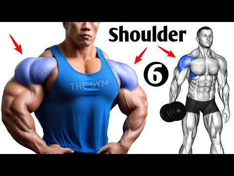 6 Huge Shoulder Workout At Gym - Build Massive Shoulders