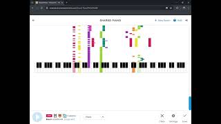 Megalovania - Undertale (Chrome Music Lab Shared Piano)